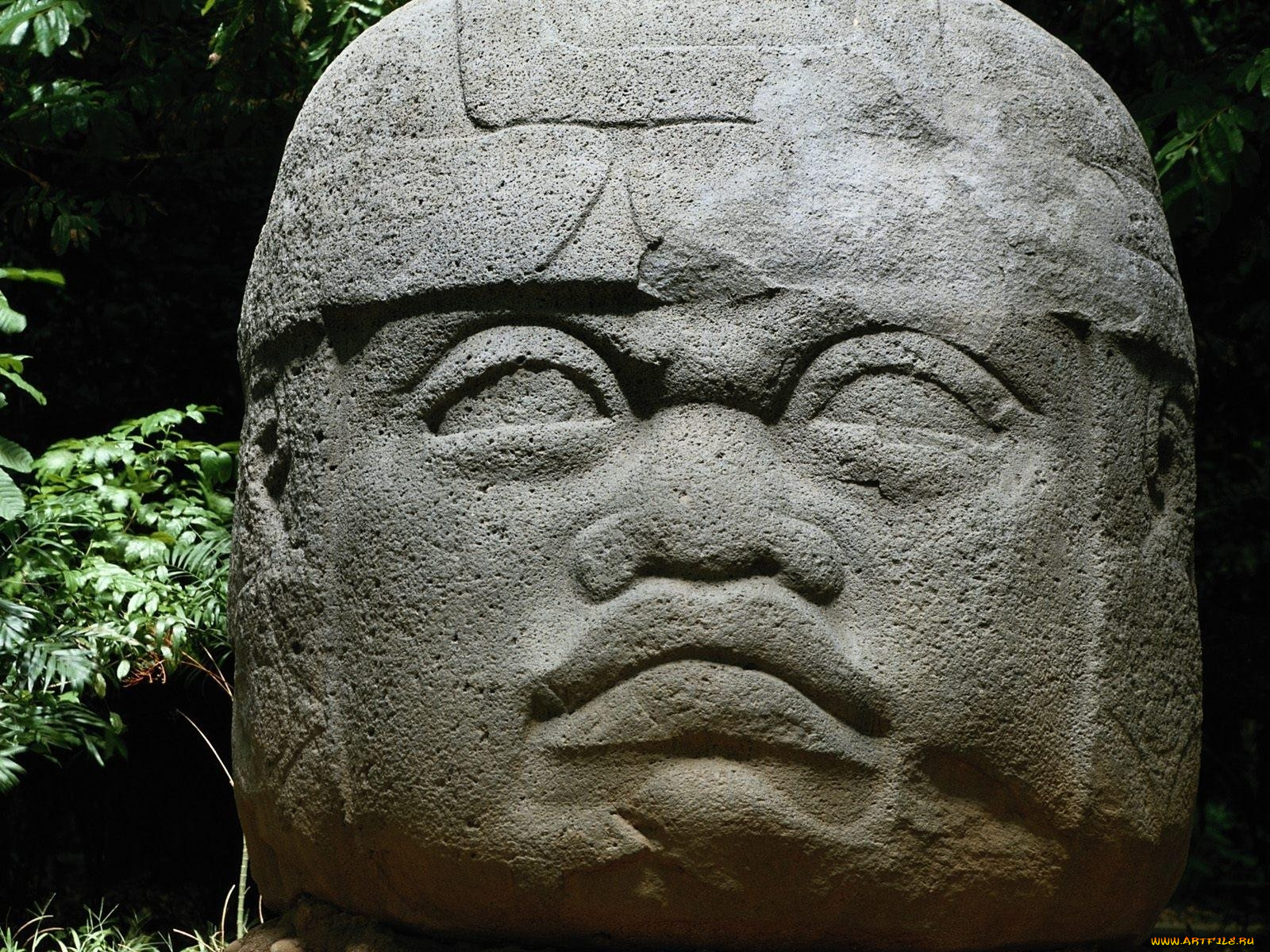 olmec, stone, head, tabasco, mexico, , , , , 
